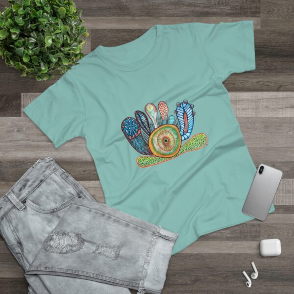 "Inside Out" Print on Woman's T-Shirt
