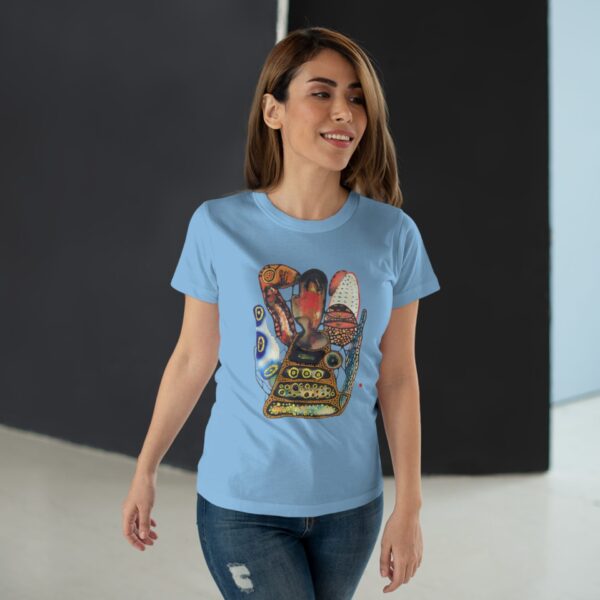 "Digging" Print on Women's T-Shirt