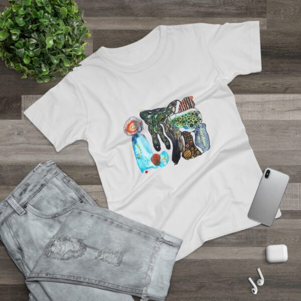"Hearding" Print on Women's T-Shirt
