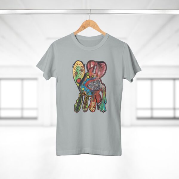 "Just Leaving" Print on Women's T-Shirt