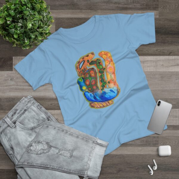 "A Thousand Eyes, Looking In" Print on Women's T-Shirt