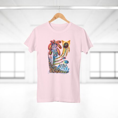 "Watchfulness" Print on T-Shirt for Women