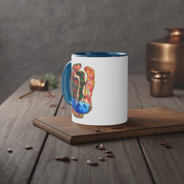 "A Thousand Eyes Looking In" Print on Coffee Mug
