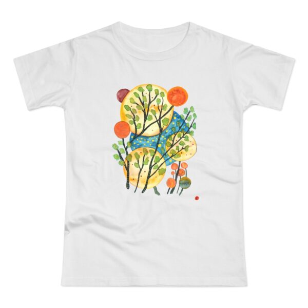 "Worlds" Print on Women's T-Shirt