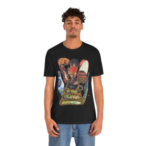 "Digging" Print on Unisex Short Sleeve Tee