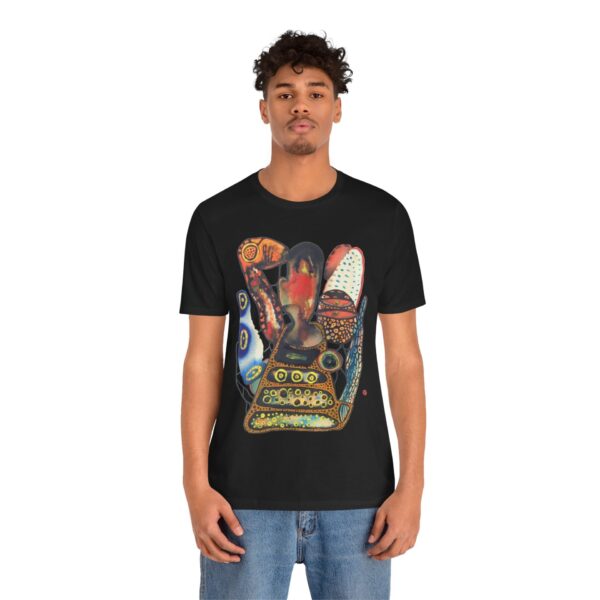 "Digging" Print on Unisex Short Sleeve Tee