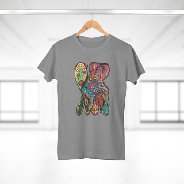 "Just Leaving" Print on Women's T-Shirt