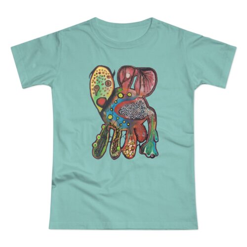 "Just Leaving" Print on Women's T-Shirt