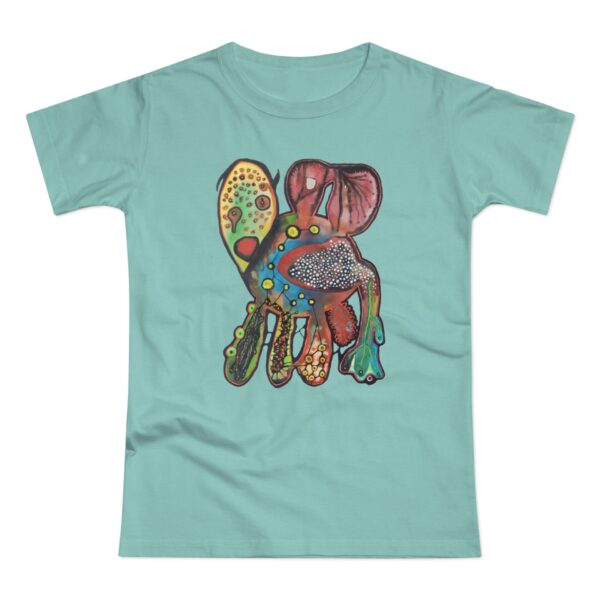 "Just Leaving" Print on Women's T-Shirt