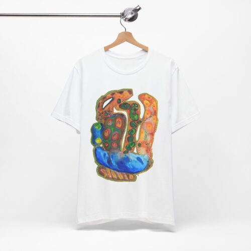 "A Thousand Eyes, Looking In" Print on Unisex T-Shirt
