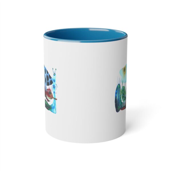 "The Garden Pond" Print on Coffee Mug