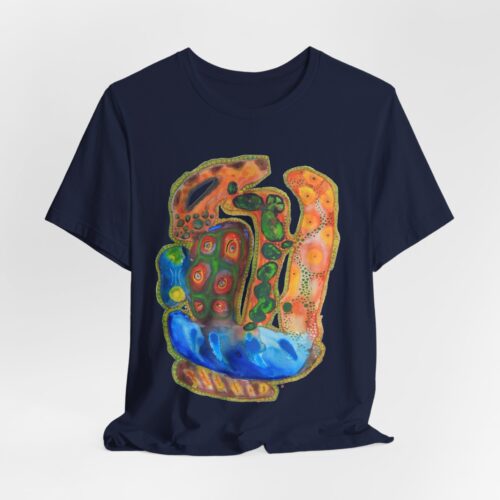 "A Thousand Eyes, Looking In" Print on Unisex T-Shirt