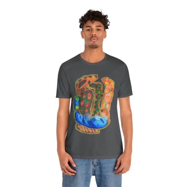 "A Thousand Eyes, Looking In" Print on Unisex T-Shirt