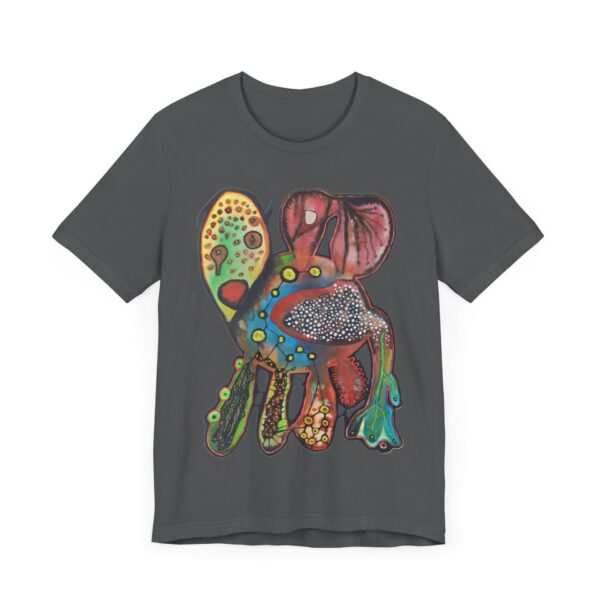 "Just Leaving" Print on Unisex Tee