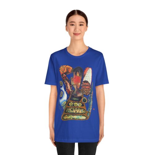 "Digging" Print on Unisex Short Sleeve Tee