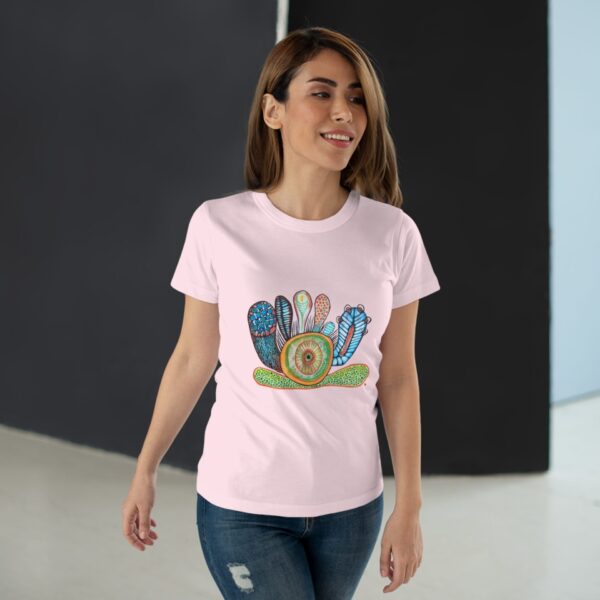 "Inside Out" Print on Woman's T-Shirt