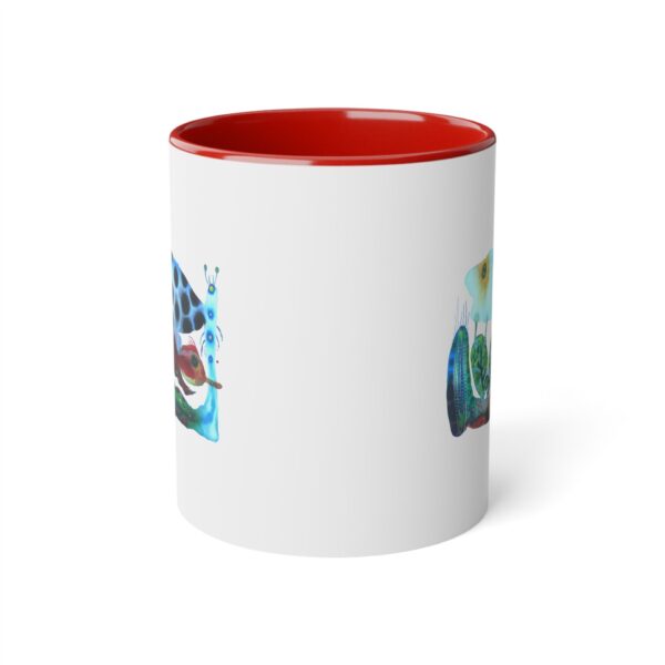 "The Garden Pond" Print on Coffee Mug