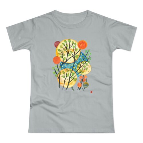 "Worlds" Print on Women's T-Shirt
