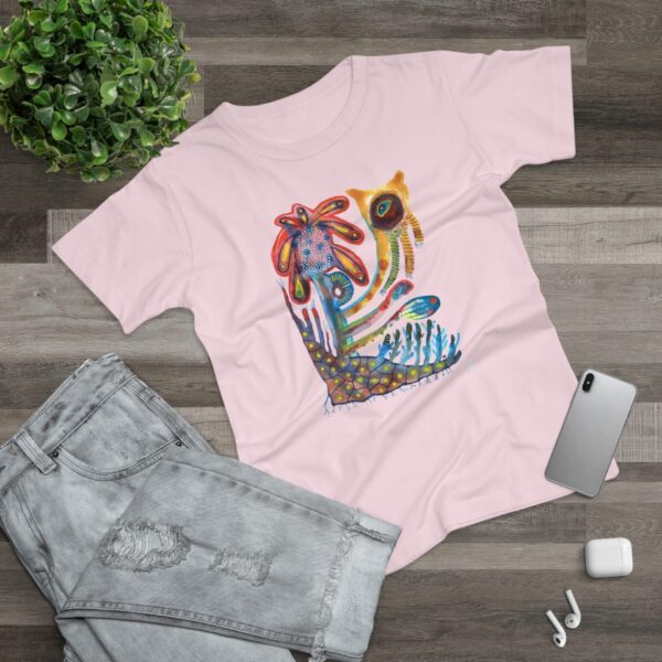 "Watchfulness" Print on T-Shirt for Women