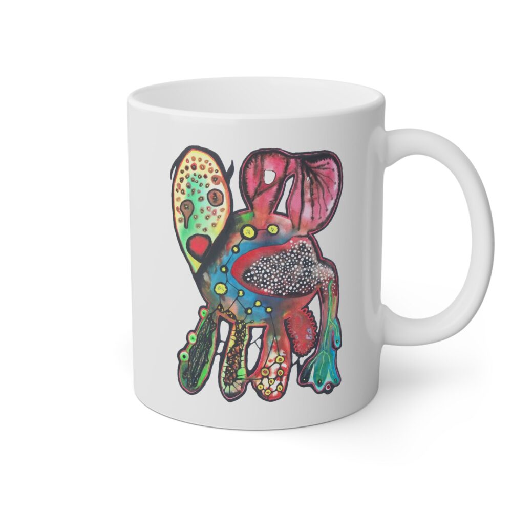 "Just Leaving" Print on Coffee Mug