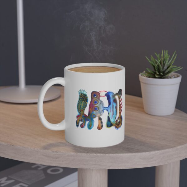 "The Parrot" Print on Coffee Mug