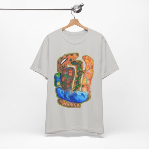 "A Thousand Eyes, Looking In" Print on Unisex T-Shirt