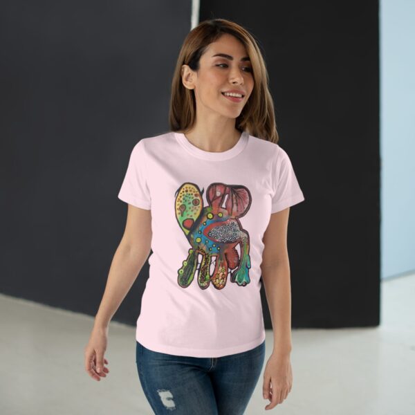 "Just Leaving" Print on Women's T-Shirt