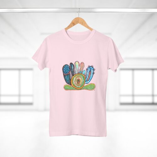 "Inside Out" Print on Woman's T-Shirt