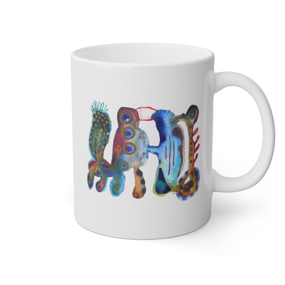 "The Parrot" Print on Coffee Mug