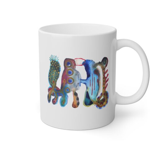 "The Parrot" Print on Coffee Mug