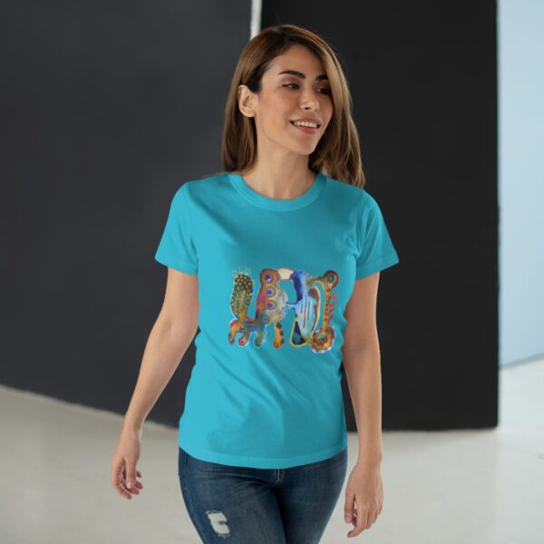 "The Parrot" Print on Women's T-Shirt