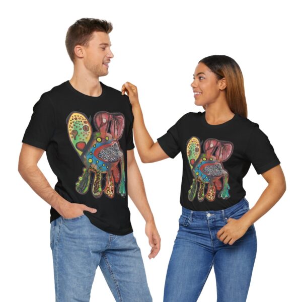 "Just Leaving" Print on Unisex Tee