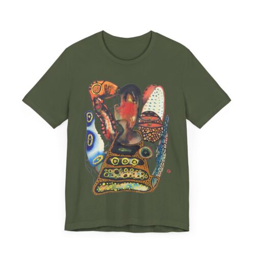 "Digging" Print on Unisex Short Sleeve Tee