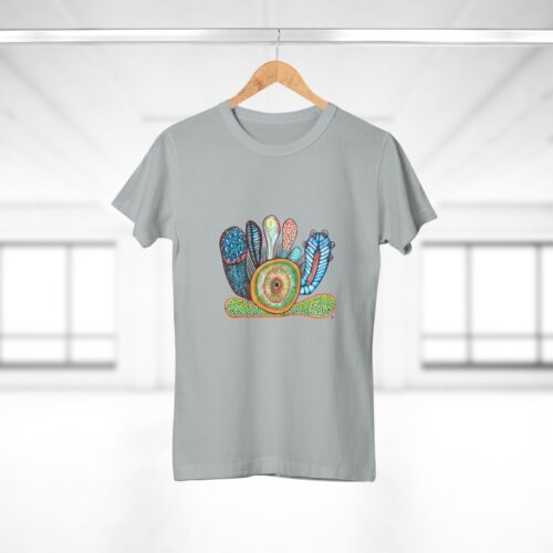 "Inside Out" Print on Woman's T-Shirt