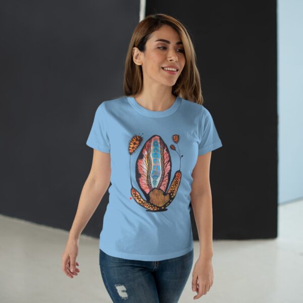 "Gymnospore" Print on Women's T-Shirt
