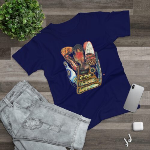 "Digging" Print on Women's T-Shirt