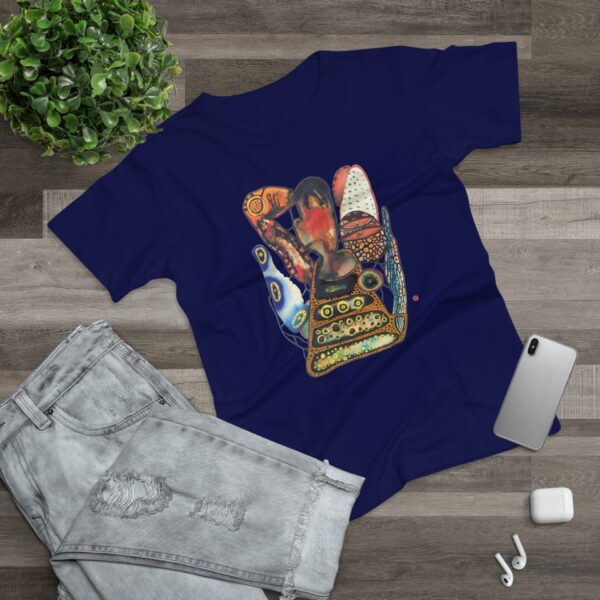 "Digging" Print on Women's T-Shirt