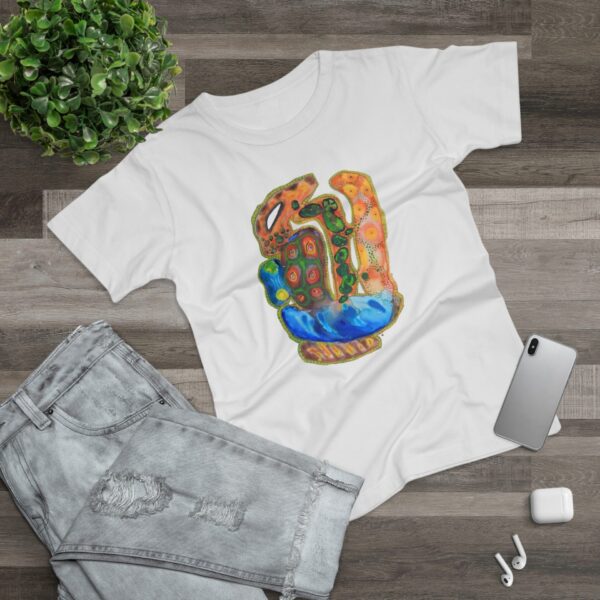 "A Thousand Eyes, Looking In" Print on Women's T-Shirt