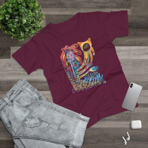 "Watchfulness" Print on T-Shirt for Women