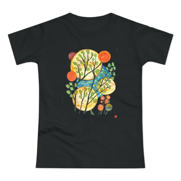 "Worlds" Print on Women's T-Shirt