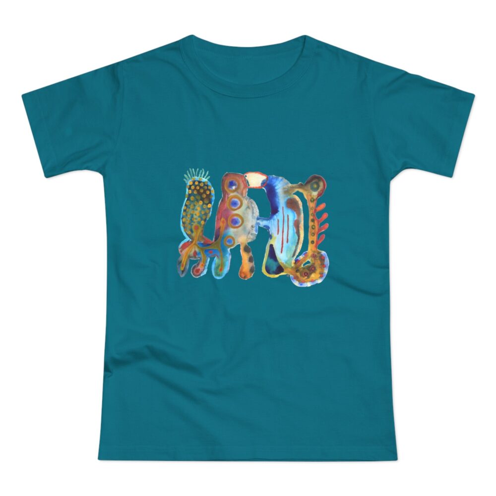 "The Parrot" Print on Women's T-Shirt