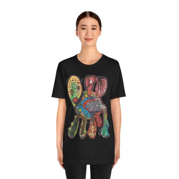 "Just Leaving" Print on Unisex Tee