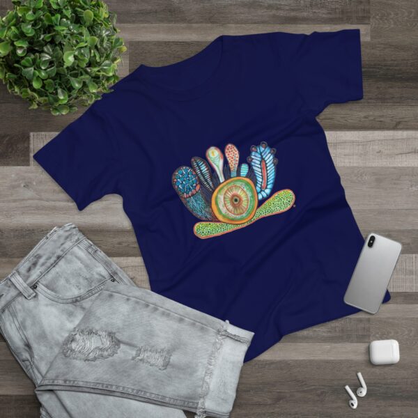 "Inside Out" Print on Woman's T-Shirt