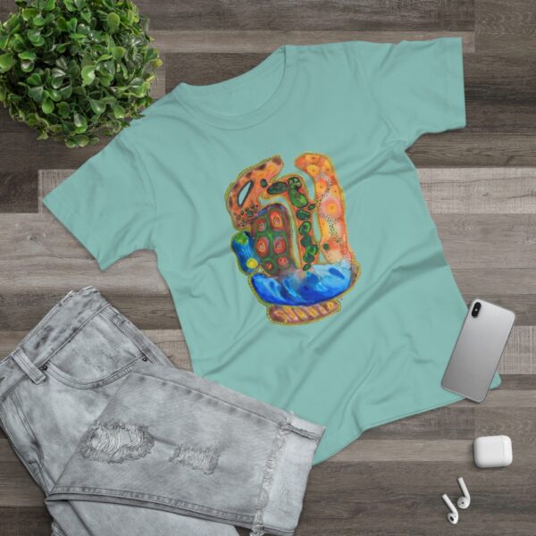 "A Thousand Eyes, Looking In" Print on Women's T-Shirt