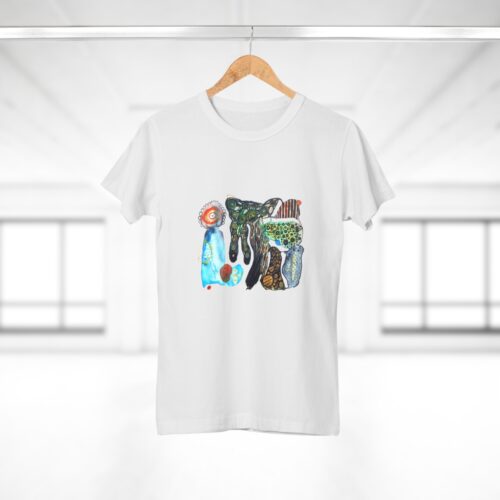 "Hearding" Print on Women's T-Shirt