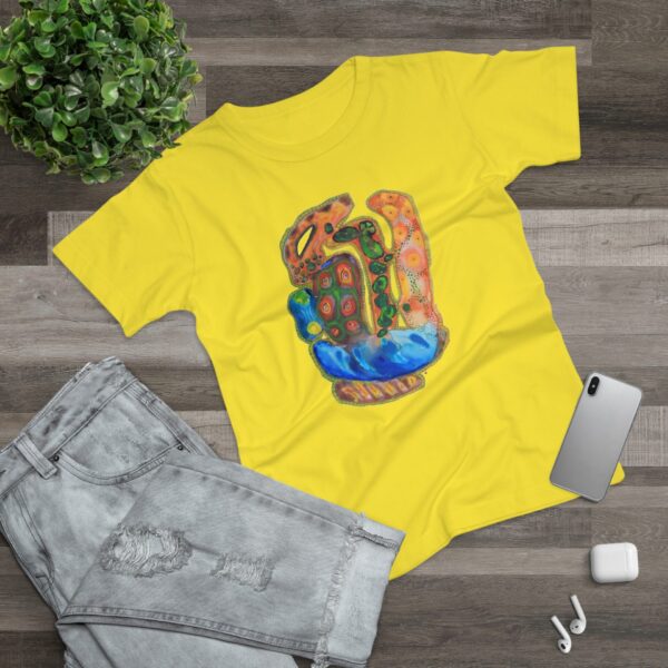 "A Thousand Eyes, Looking In" Print on Women's T-Shirt