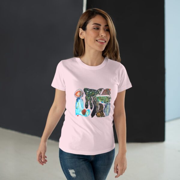 "Hearding" Print on Women's T-Shirt