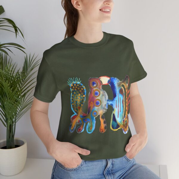 "The Parrot" Print on Unisex Tee