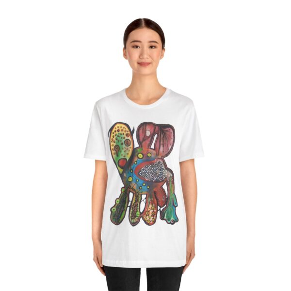 "Just Leaving" Print on Unisex Tee