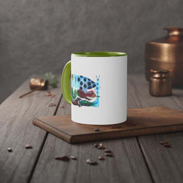 "The Garden Pond" Print on Coffee Mug